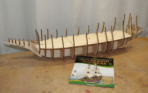 Building Wooden Model Ships